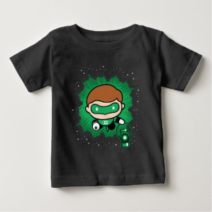 Chibi Green Lantern Flying Through Space Baby T-Shirt