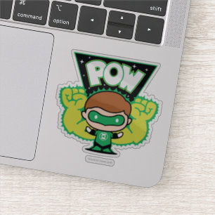 Chibi Green Lantern Forming Giant Fists