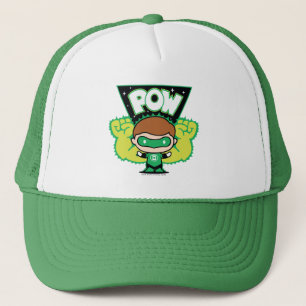 Chibi Green Lantern Forming Giant Fists Trucker Hat