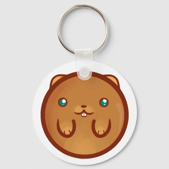 Chibi Hamster Key Ring (Front)