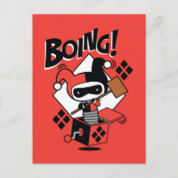 Chibi Harley-Quinn-In-A-Box With Hammer