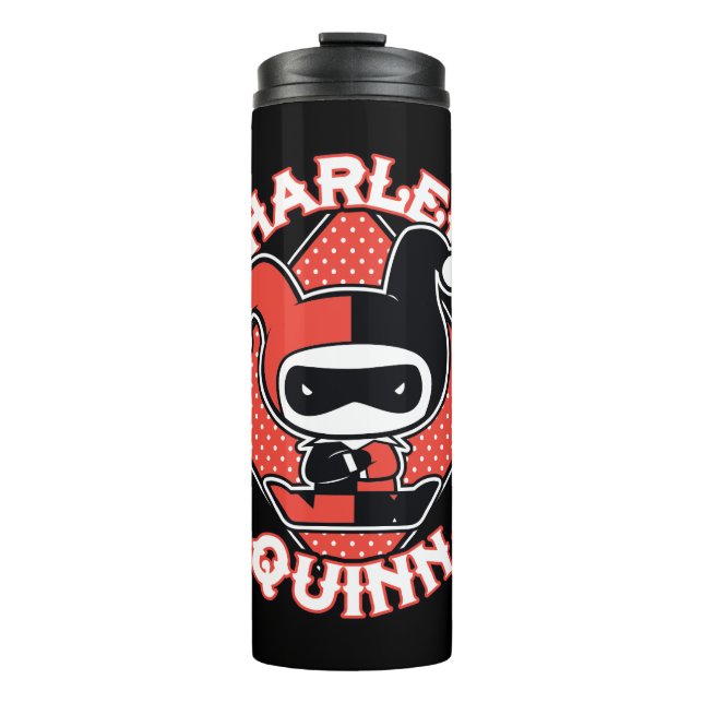 Chibi Harley Quinn Splits Thermal Tumbler (Front)