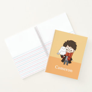 Chibi HARRY POTTER™ & Hedwig Notebook