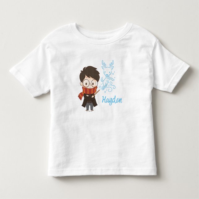 Chibi HARRY POTTER™ Patronus Toddler T-Shirt (Front)
