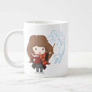 Chibi Hermione Granger Patronus Large Coffee Mug