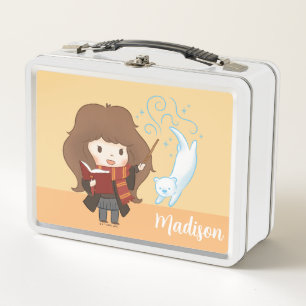 Chibi Hermione Granger Patronus Metal Lunch Box