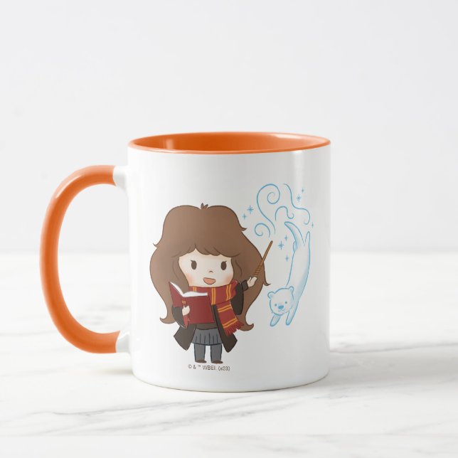 Chibi Hermione Granger Patronus Mug (Left)