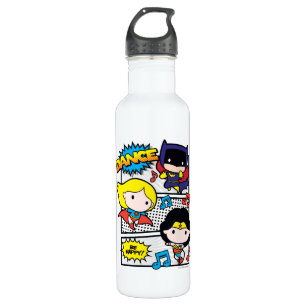 Chibi Heroes Dancing 710 Ml Water Bottle