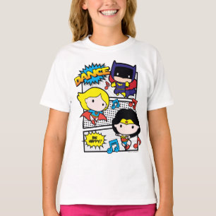 Chibi Heroes Dancing T-Shirt