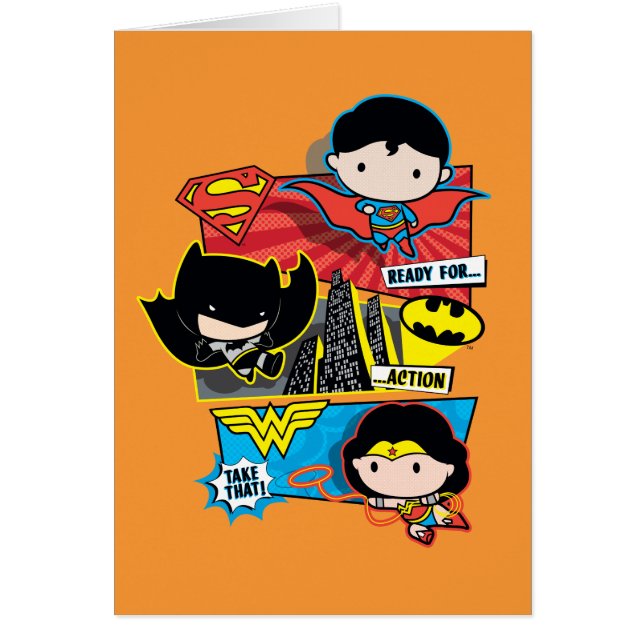 Chibi Heroes Ready For Action! (Front)