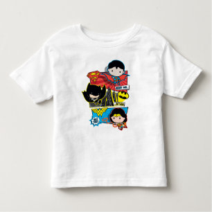 Chibi Heroes Ready For Action! Toddler T-Shirt