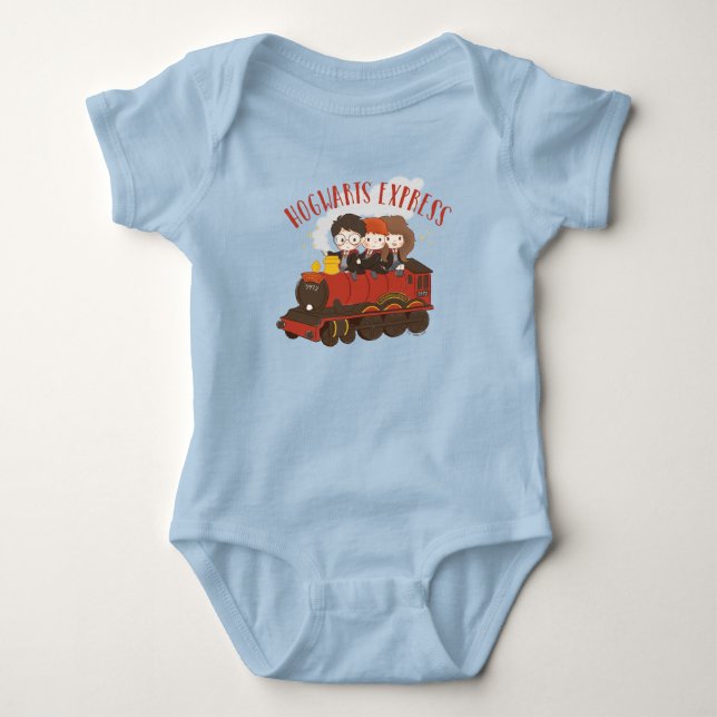 Chibi HOGWARTS EXPRESS™ Ride Baby Bodysuit (Front)