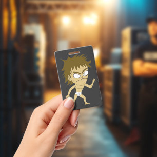 chibi ID badge