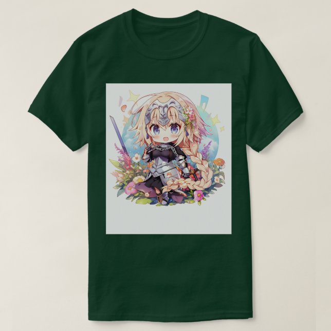 chibi jeanne d arc T-Shirt (Design Front)