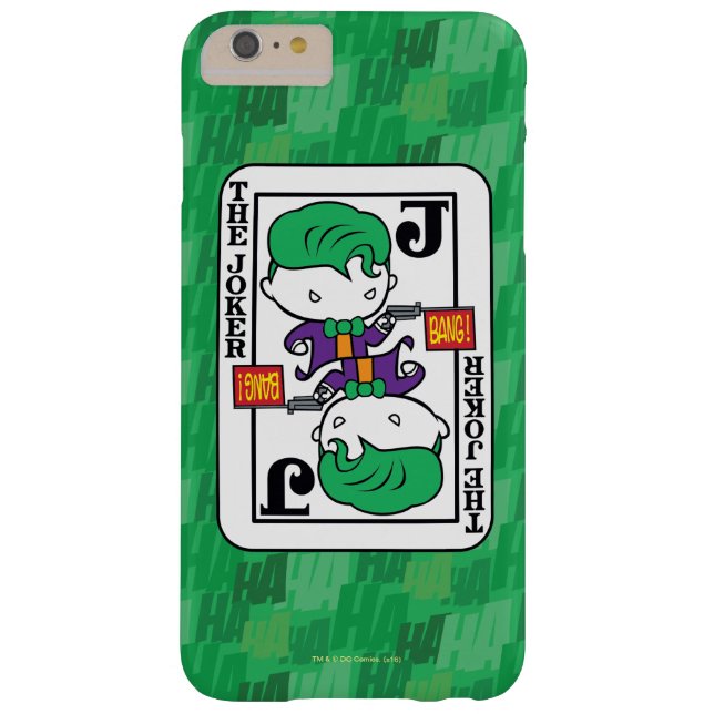 Chibi Joker Playing Card Case-Mate iPhone Case (Back)