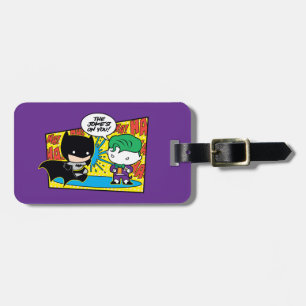 Chibi Joker Pranking Chibi Batman Luggage Tag