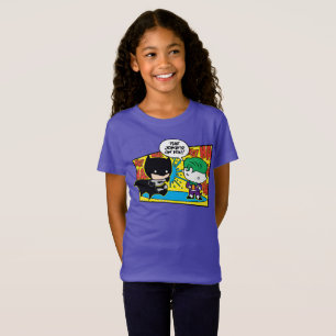 Chibi Joker Pranking Chibi Batman T-Shirt