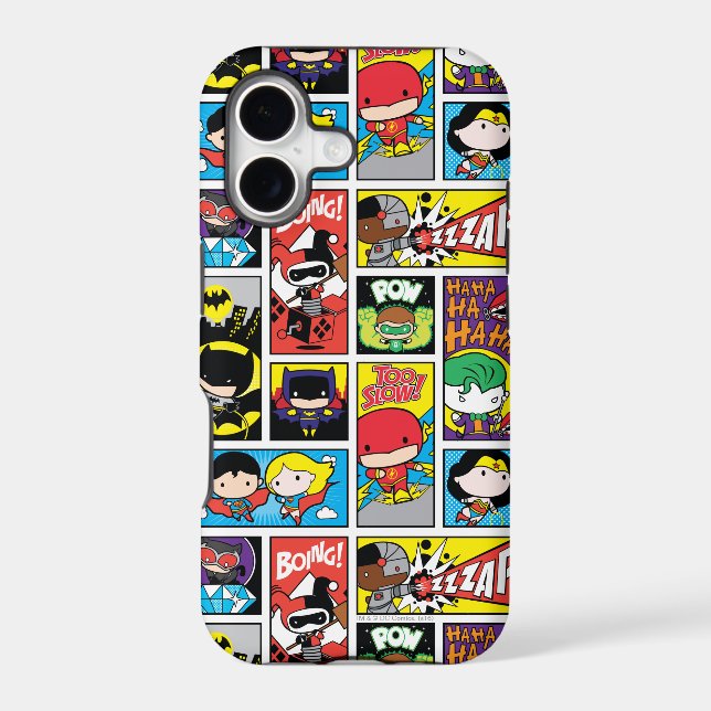 Chibi Justice League Compilation Pattern (Back)