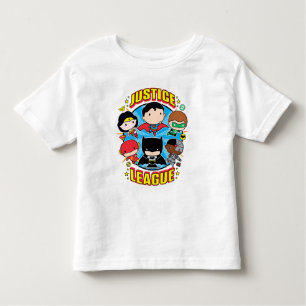 Chibi Justice League Group Toddler T-Shirt