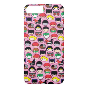 Chibi Justice League Head Pattern Case-Mate iPhone Case
