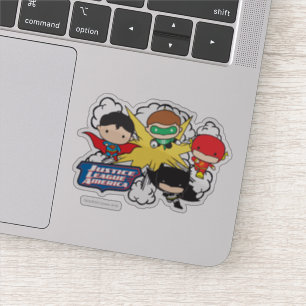 Chibi Justice League of America Explosion