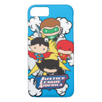 Chibi Justice League of America Explosion