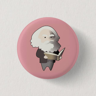 Chibi Karl Marx 3 Cm Round Badge