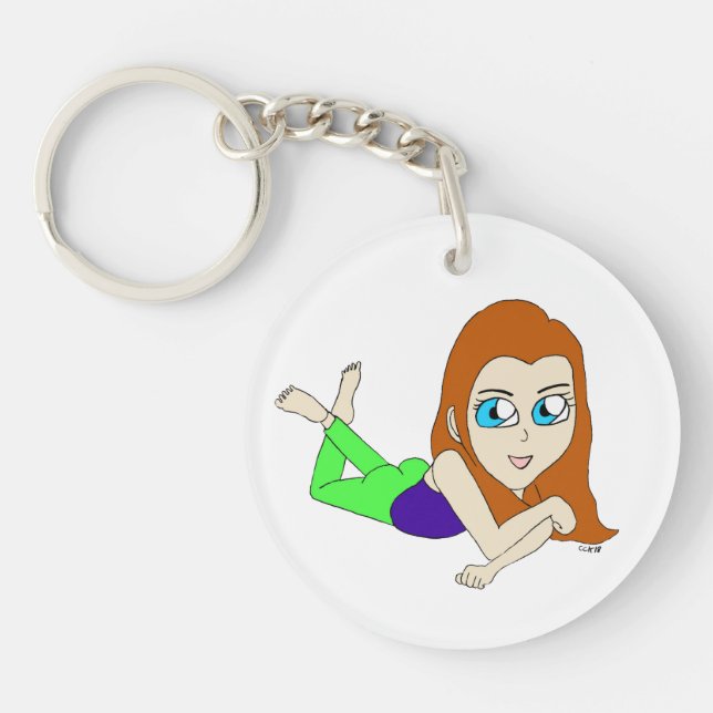 chibi  key ring (Front)