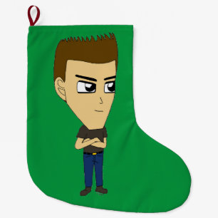 chibi    large christmas stocking