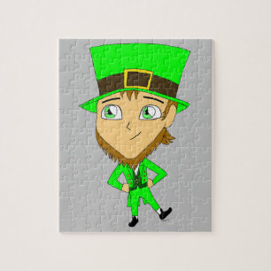chibi leprechaun jigsaw puzzle