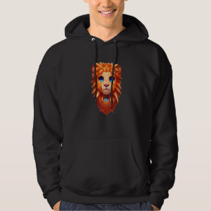 Chibi Lion King Of The Jungle Cute Lion Hoodie