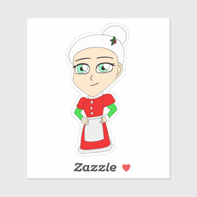 chibi mrs. claus     (Sheet)