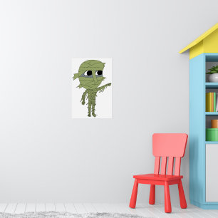 chibi mummy poster