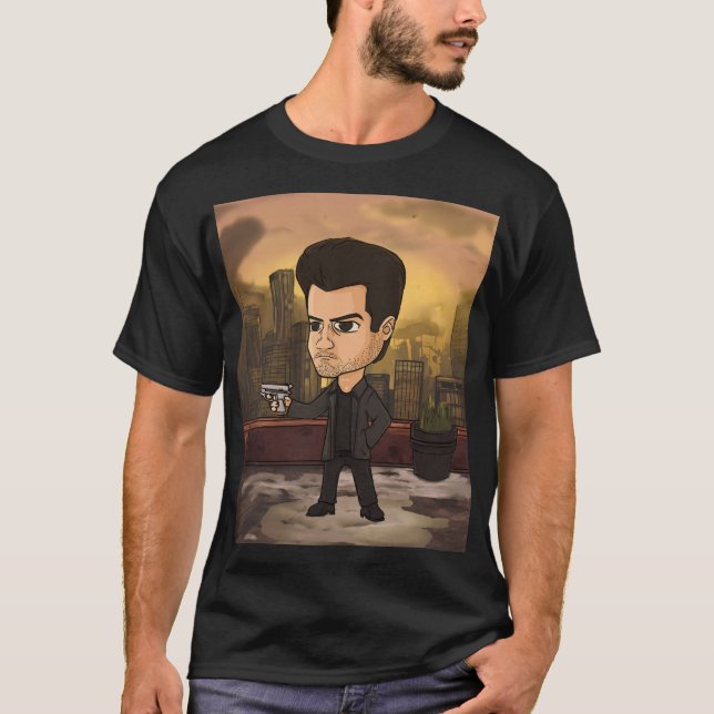 Chibi Noir Vigilante T-Shirt (Front)