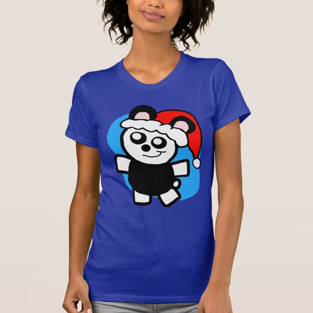 Chibi Panda Santa Shirt (Front)