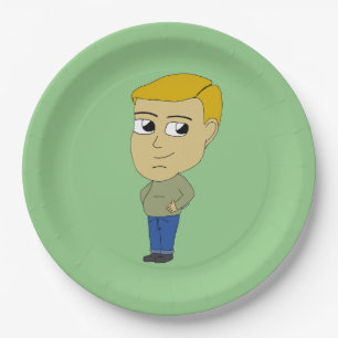 chibi    paper plate