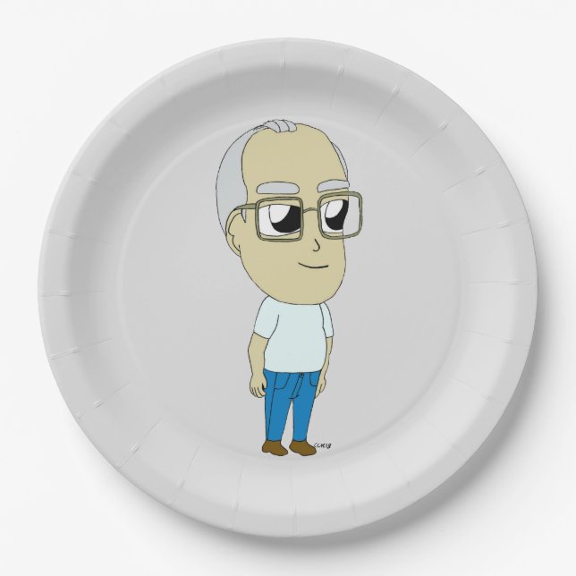 chibi    paper plate (Front)
