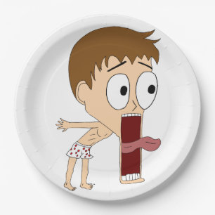 chibi    paper plate