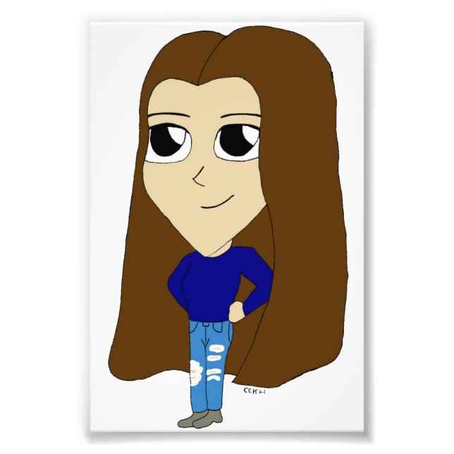 chibi  photo print (Front)
