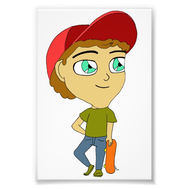 chibi  photo print (Front)