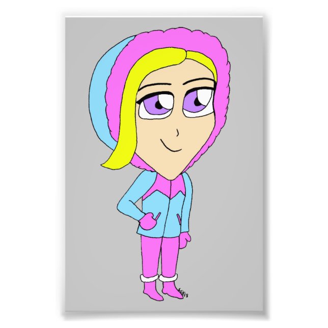 chibi    photo print (Front)