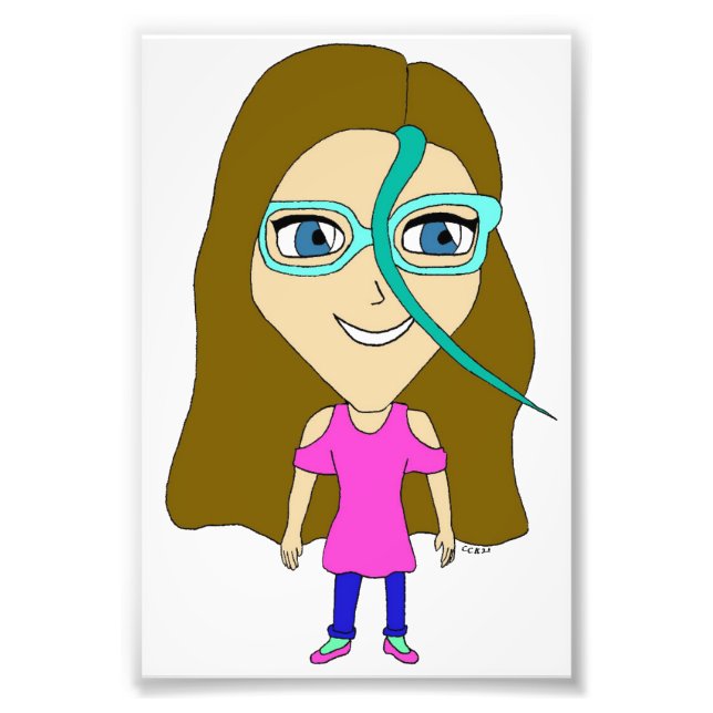 chibi  photo print (Front)