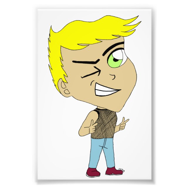 chibi  photo print (Front)