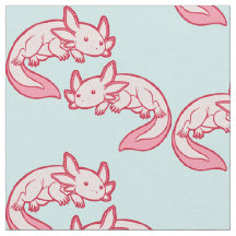 Chibi pink Axolotl pattern Chido