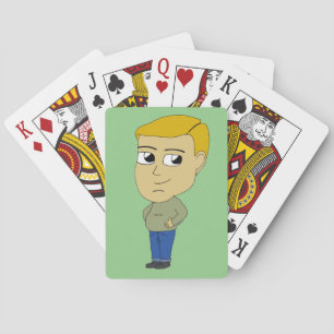 chibi playing cards