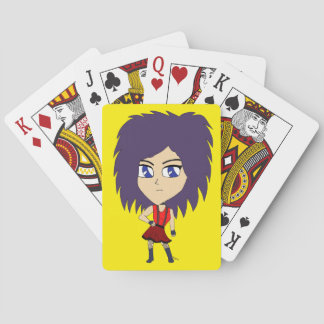 chibi playing cards