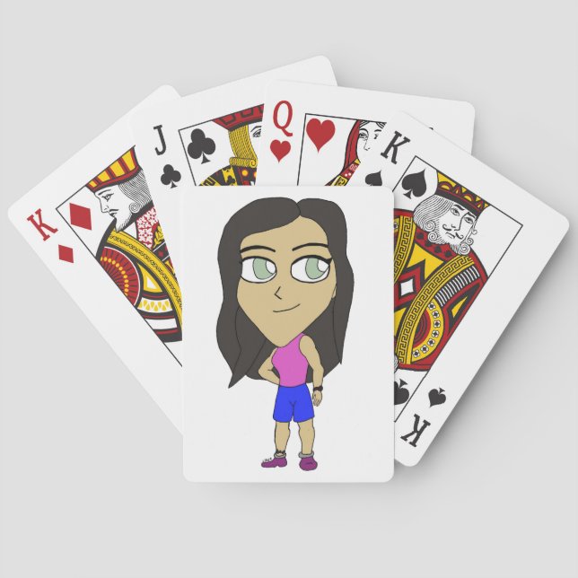 chibi  playing cards (Back)