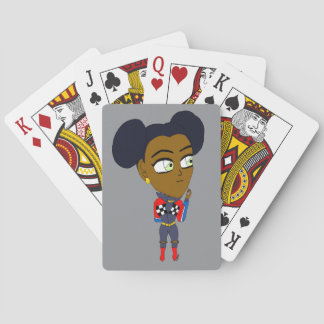 chibi playing cards