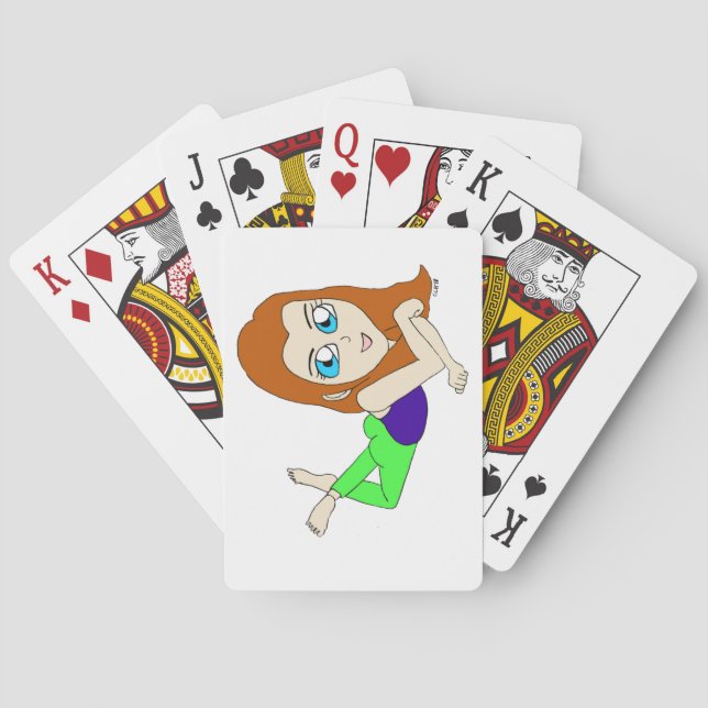 chibi  playing cards (Back)