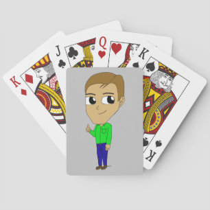 chibi playing cards
